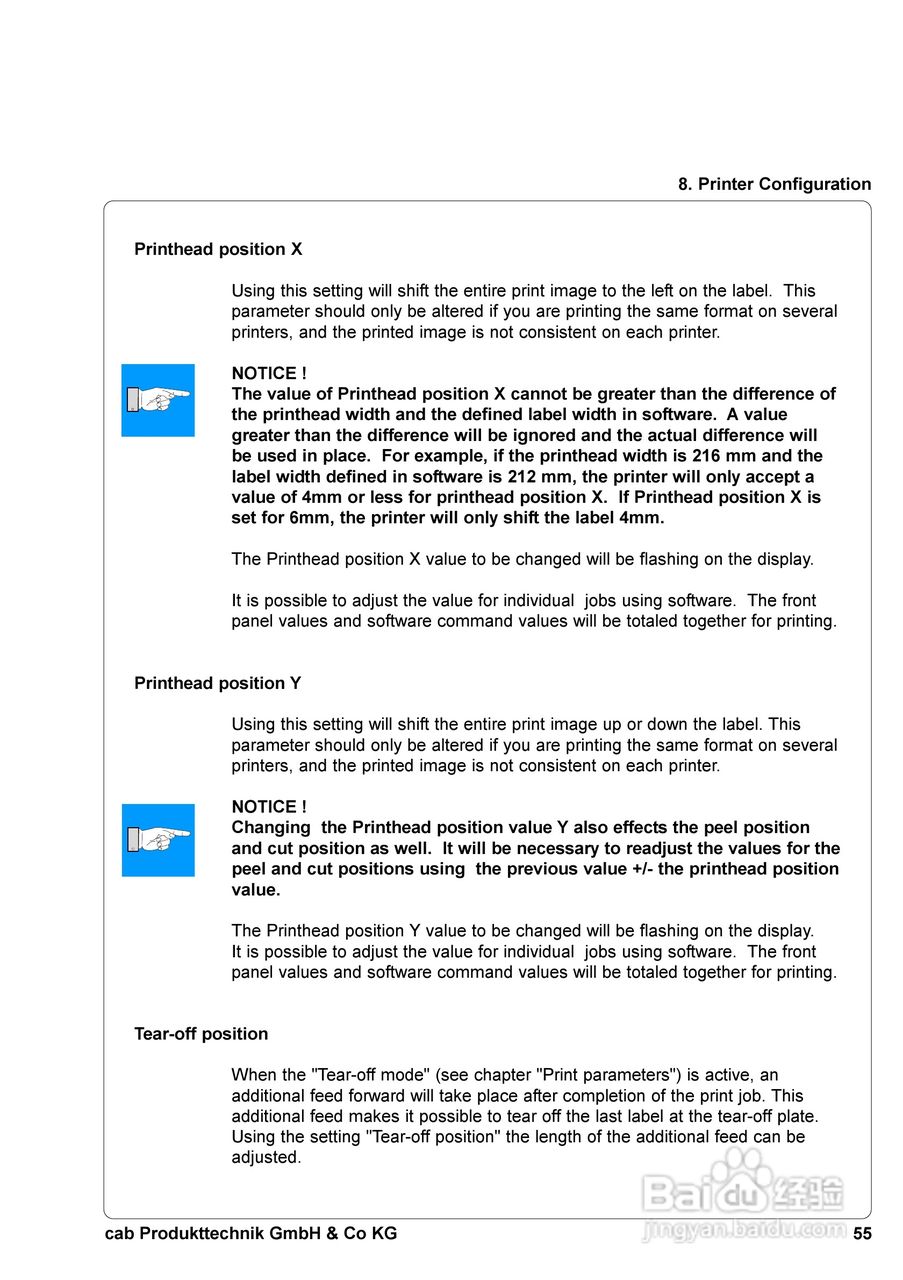 cab A8300打印机使用说明书:[6]