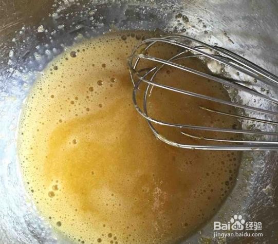 三色玛德琳蛋糕的做法