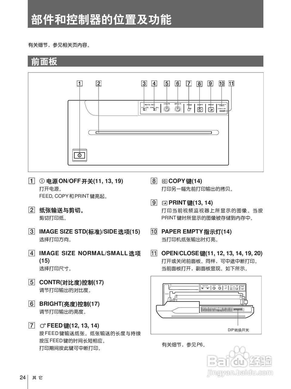 SONY UP-960视频图像打印机使用说明书:[3]