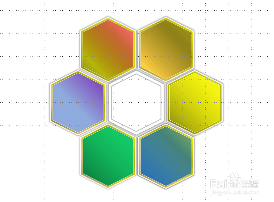 如何制作环绕型图解ppt