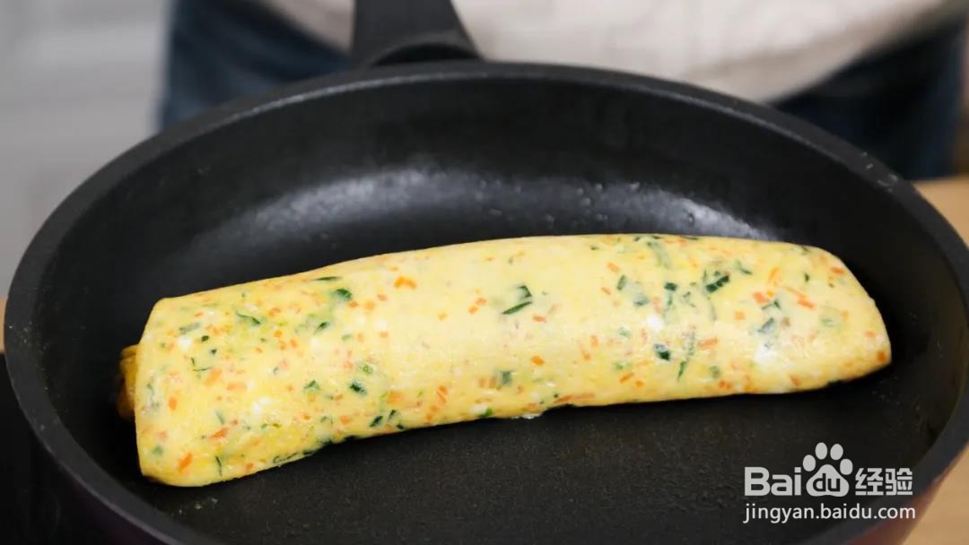 一岁孩子辅食厚蛋烧的做法