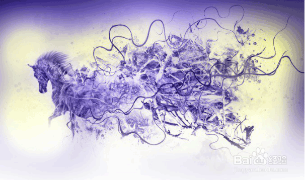 PS建筑插画教程