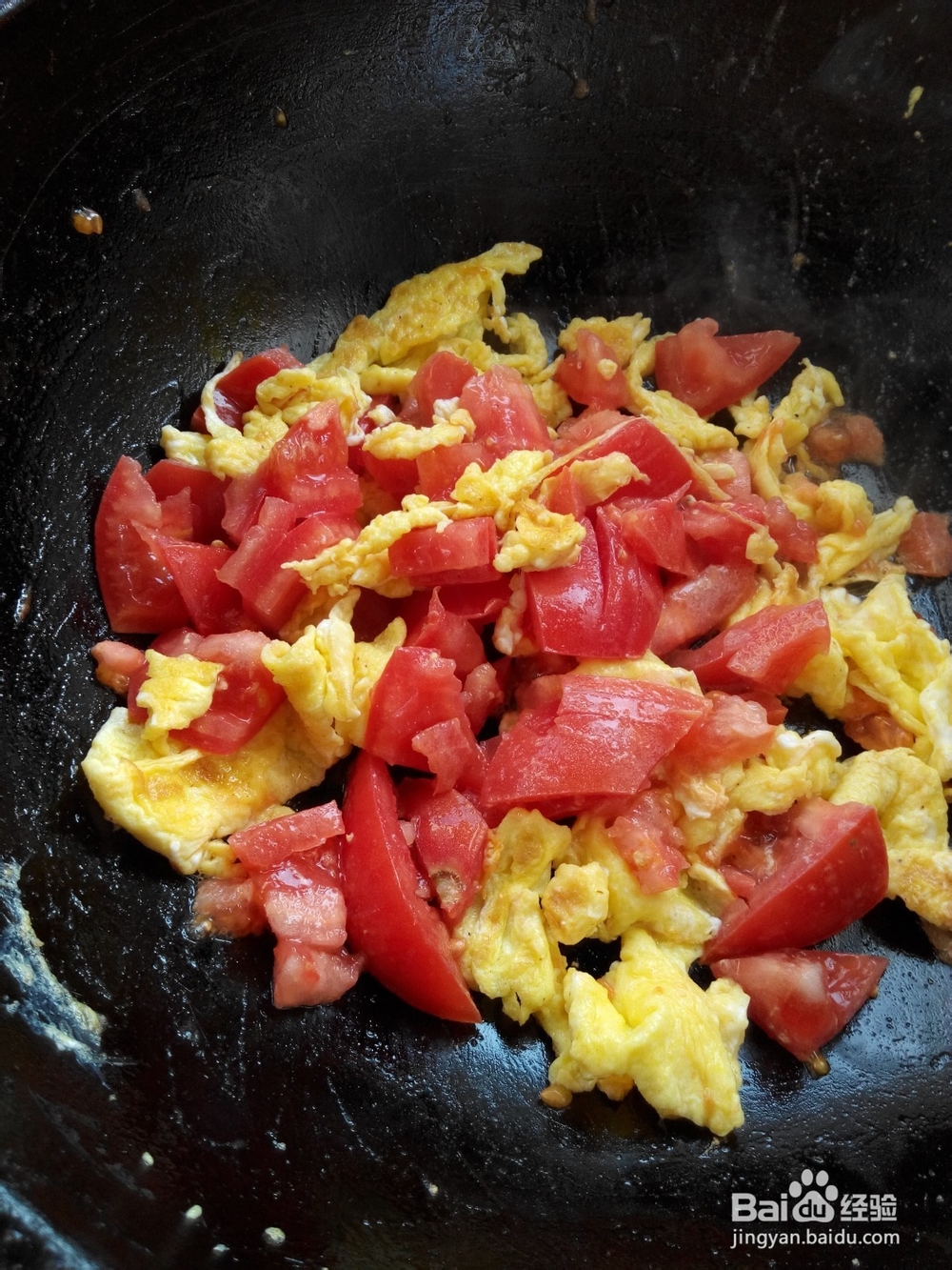 鸡蛋西红柿打卤面