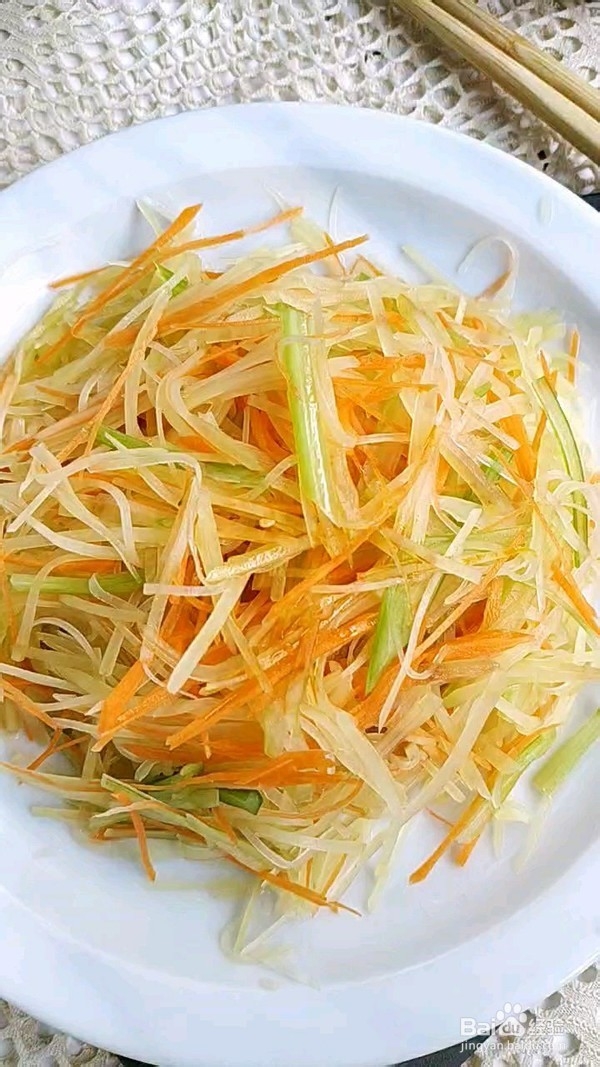 酸辣爽口土豆丝