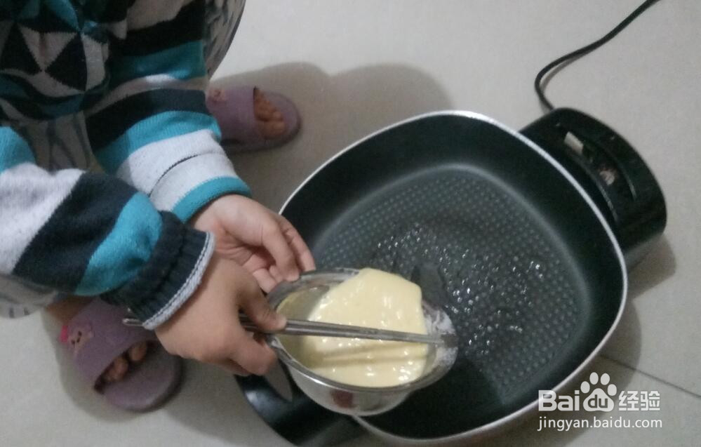 怎样做笑脸鸡蛋饼
