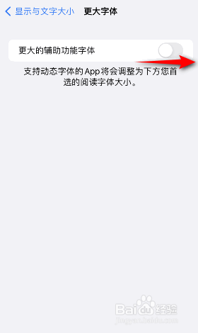 iphone更大字体怎么开启