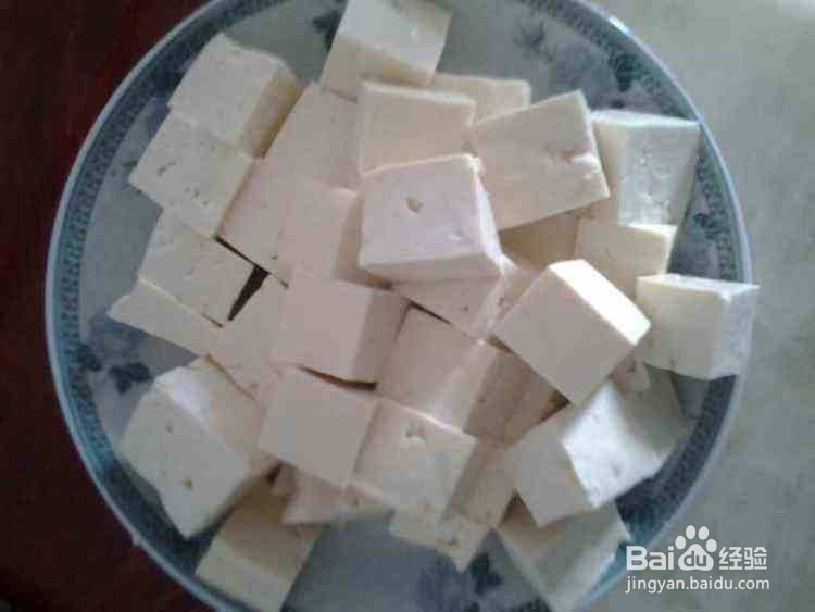 麻婆豆腐的做法