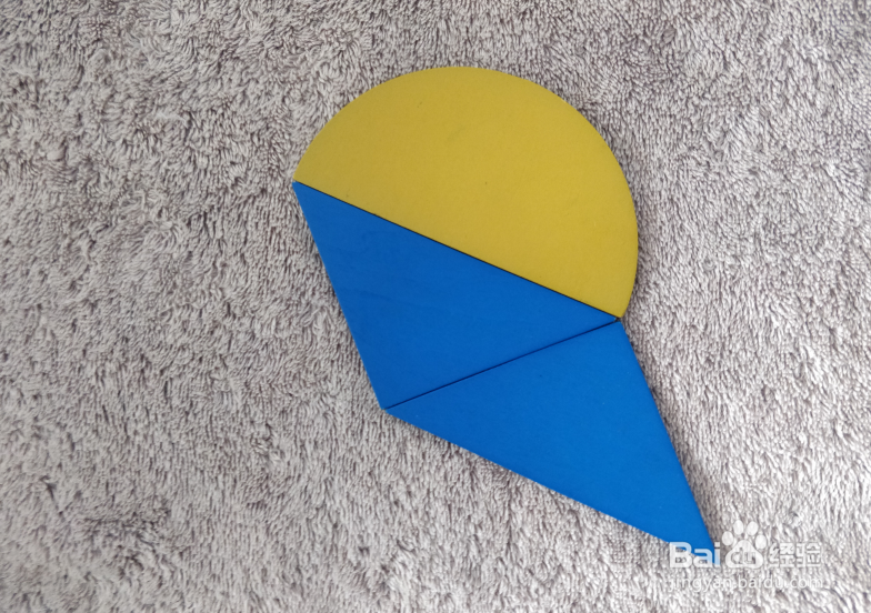 含三个三角形的UFO用蒙氏积木怎样拼？