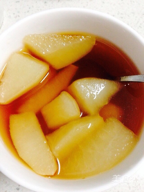 雪梨糖水的做法