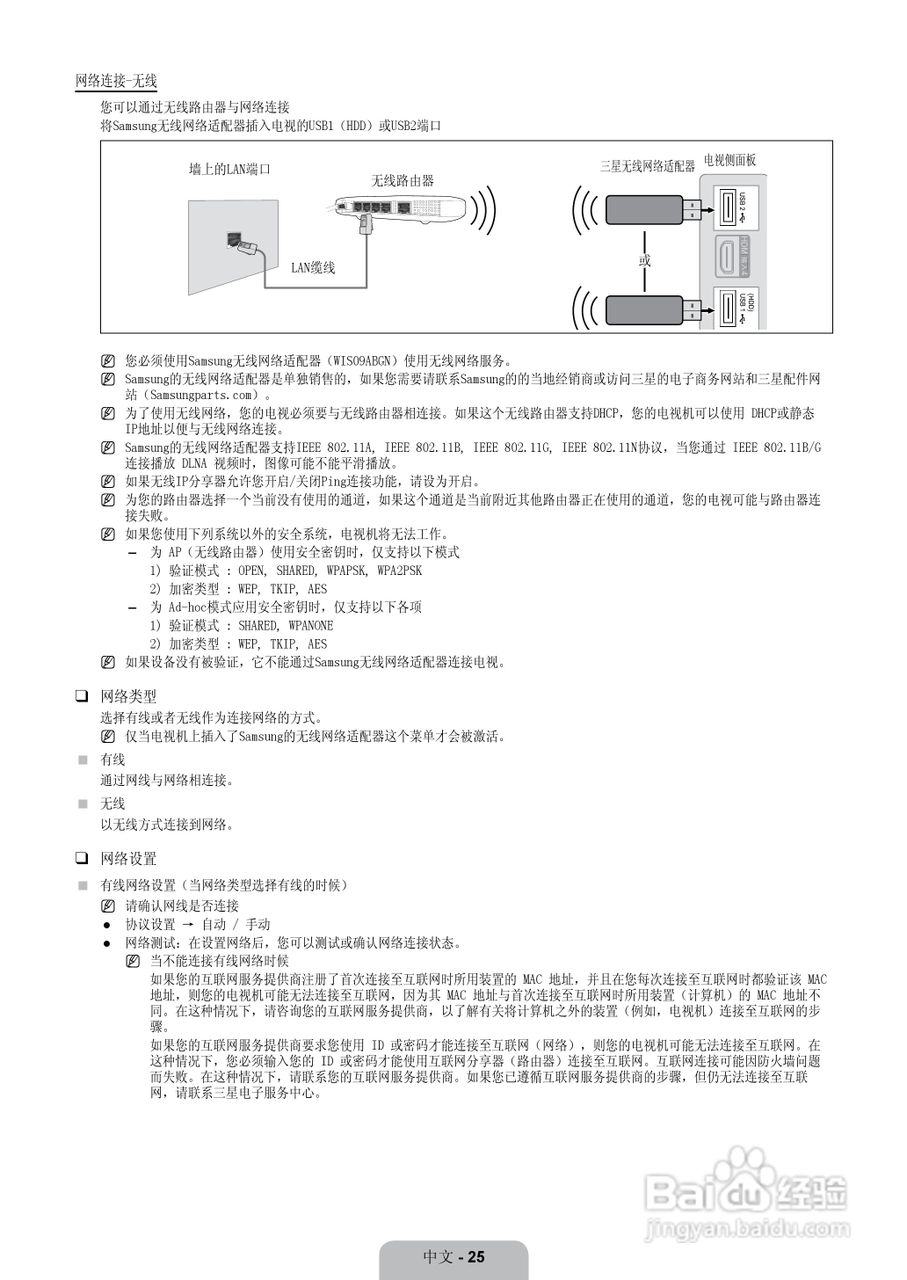 三星LA46B750U1F液晶彩电使用说明书:[3]