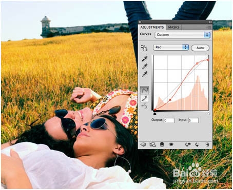 photoshop Cs5教程：[13]彩色光晕非主流照片