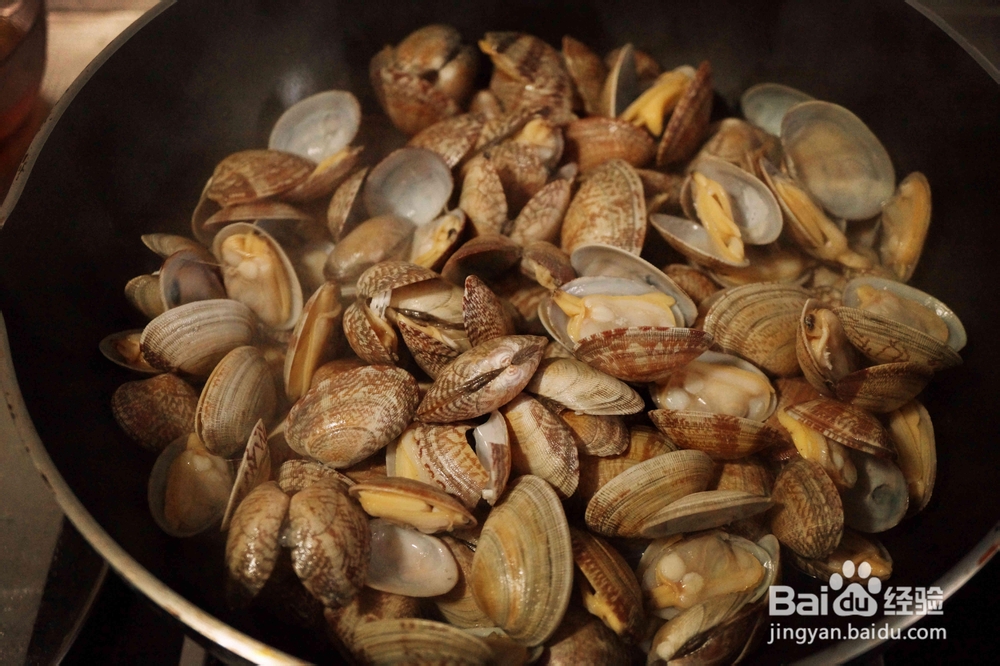 营养美味的辣炒蛤蜊