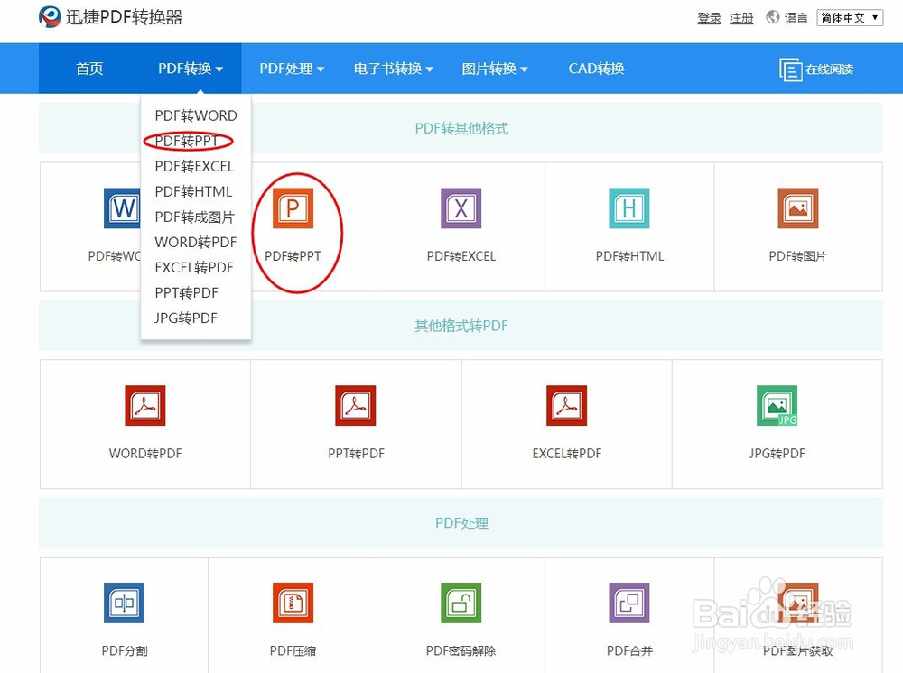 分享pdf转换成ppt格式的转换方法