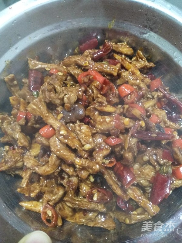 尖椒牛肉丝的做法