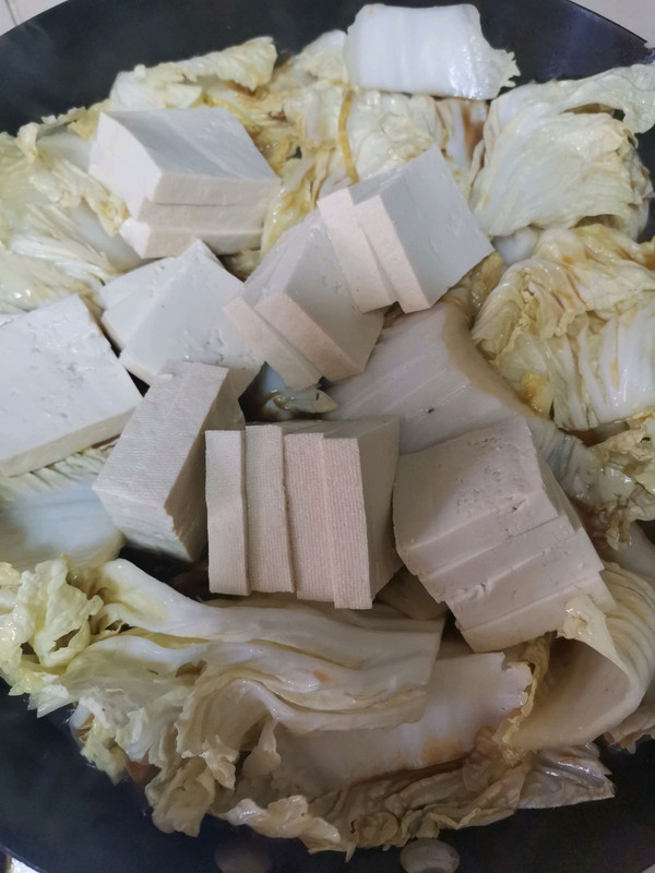 五花肉炖白菜豆腐粉条