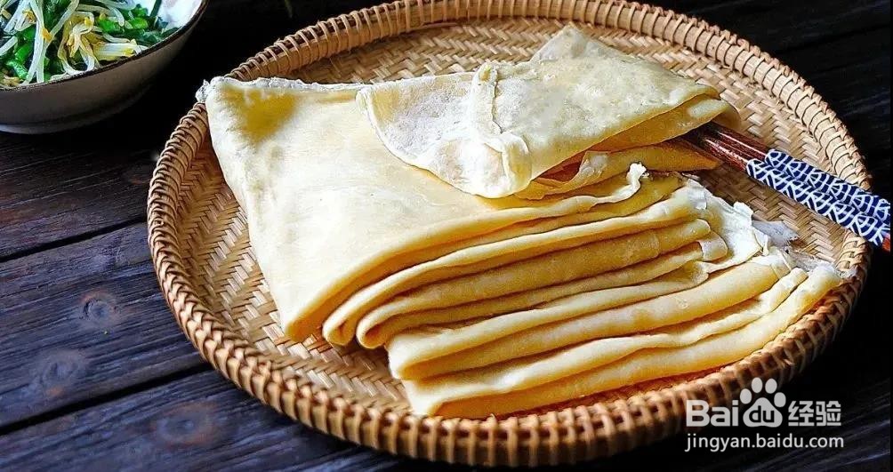 立春吃春饼卷菜的做法