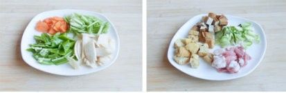 豉香干锅什锦菜做法图解