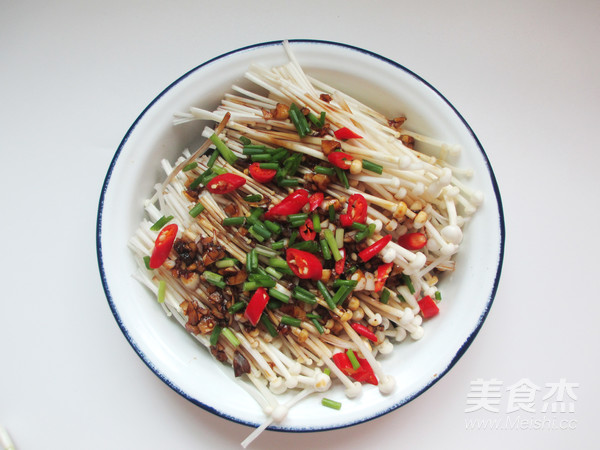 烤金针菇的做法
