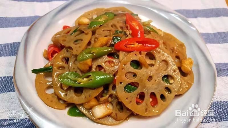 香辣藕片怎么做