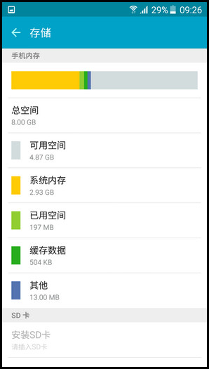 Samsung Galaxy On7(5.1.1)如何使用智能管理器的储存空间功能?(G6000)