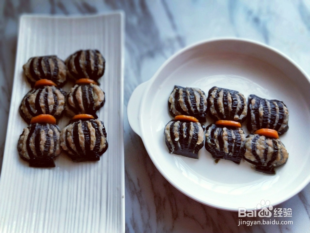 好看又好吃的灯笼茄子做法教程