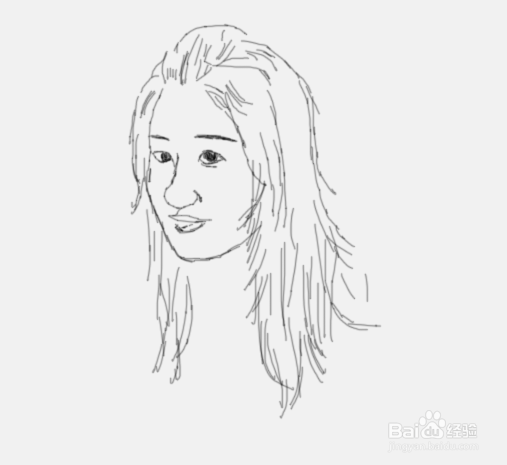 简笔画美女人物是怎么画的