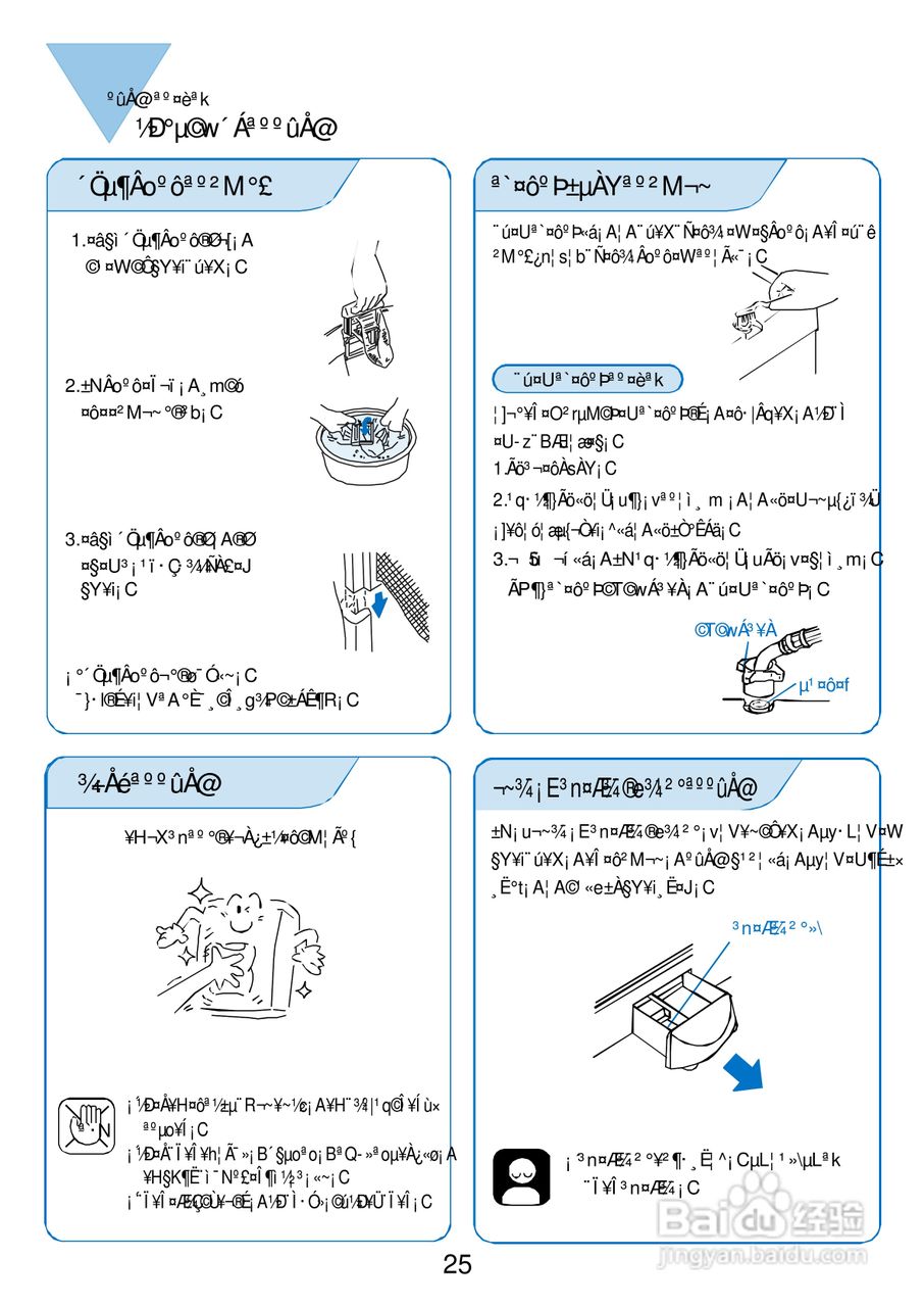 三洋SW-1168AF洗衣机使用说明书:[3]