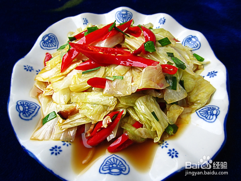 家常风味•炒包白菜的简易方法