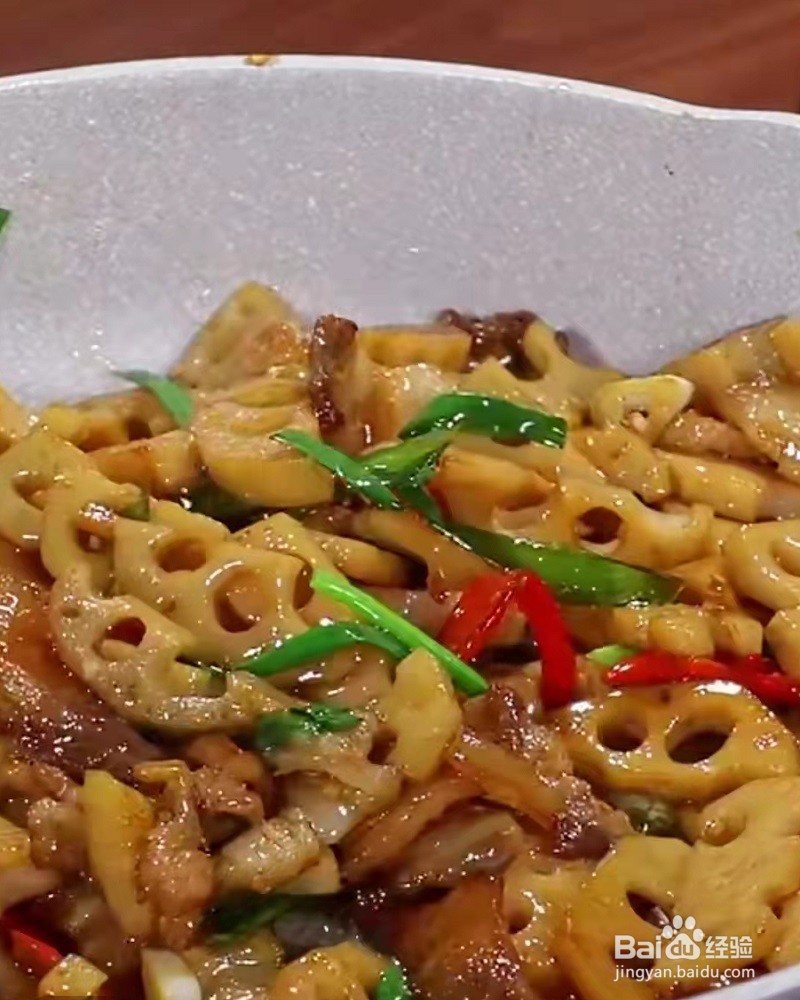 一生一世的莲藕五花肉做法