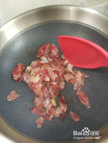 超级好吃的芦蒿炒腊肉做法
