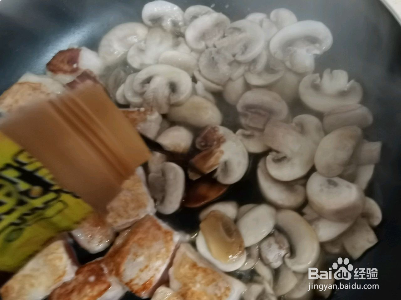 黑椒口蘑鸡胸怎么做