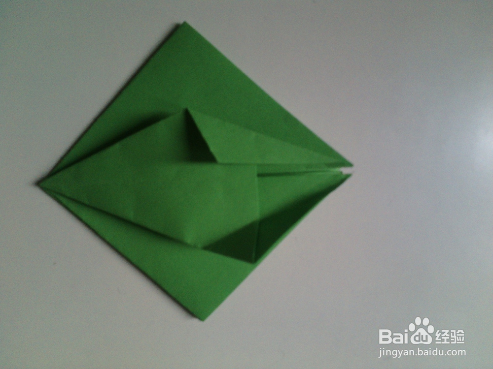 纸折百合花的制作