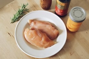 怎么做黄桃烤鸡胸