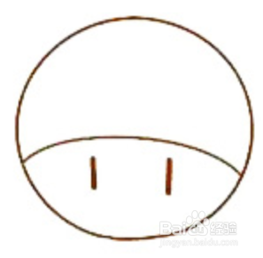 教你画一个小牛气球的简笔画