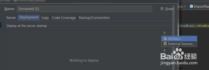 IDEA如何部署tomcat
