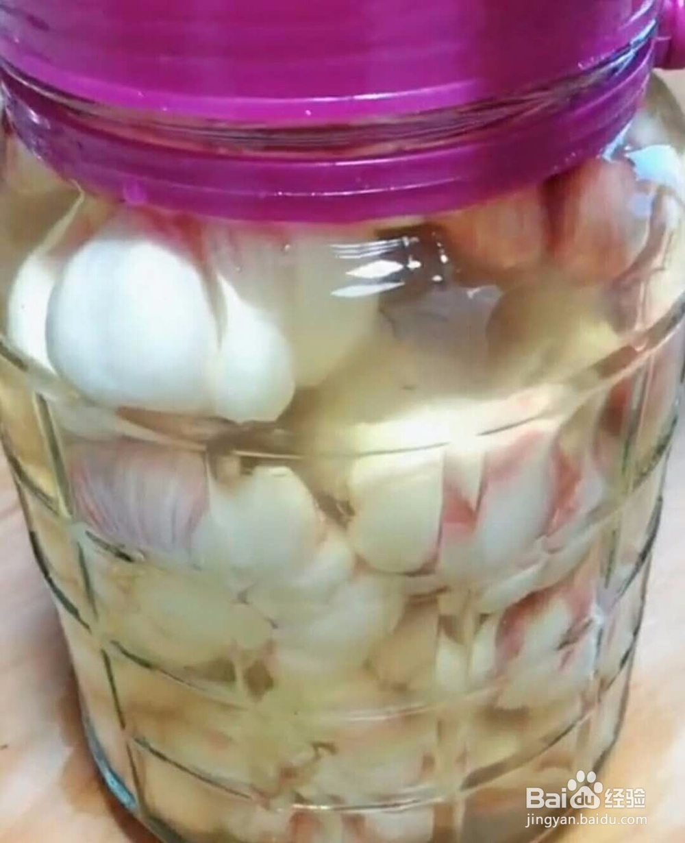 糖醋蒜家庭做法