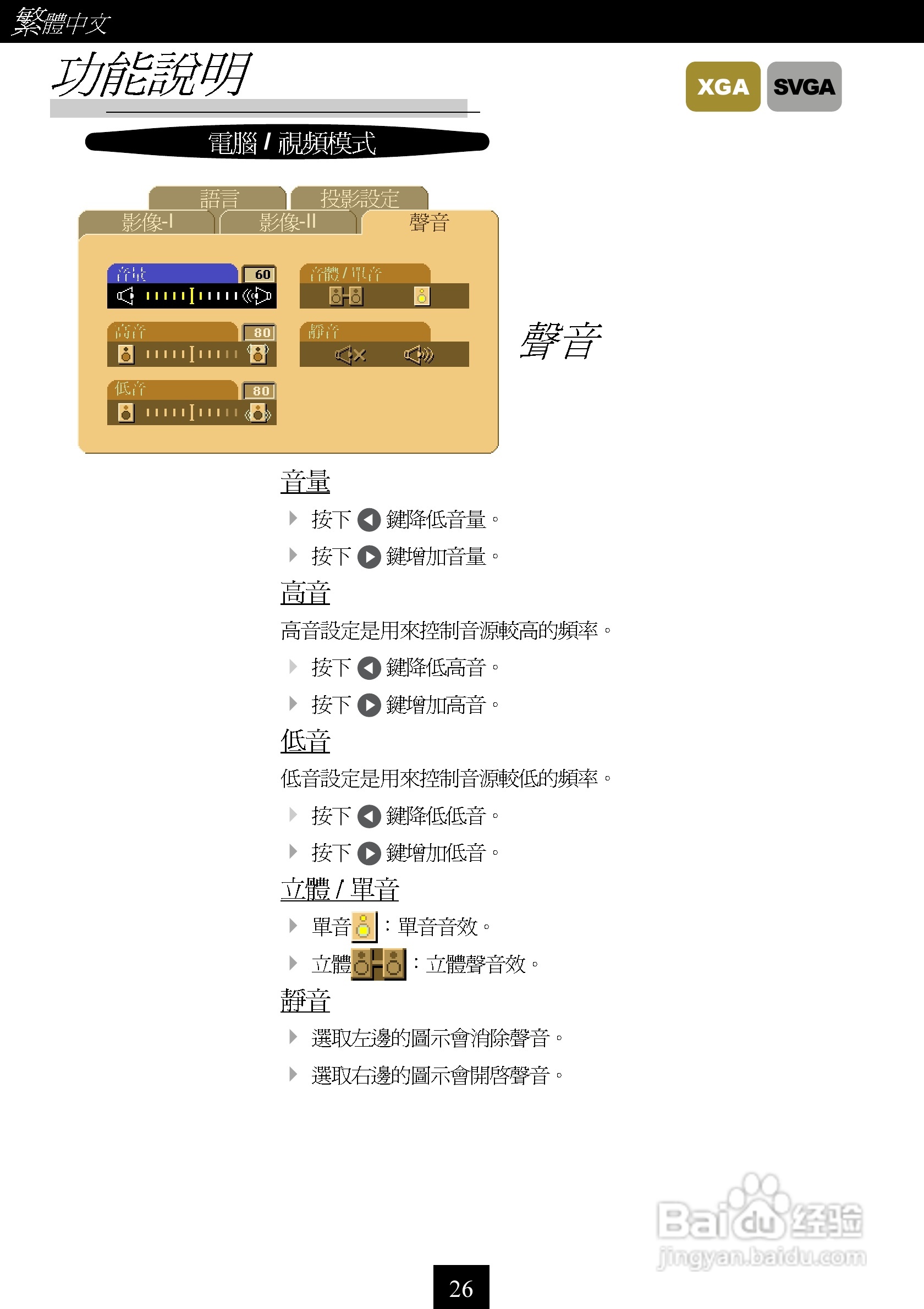 奥图码 H50投影机说明书:[3]
