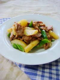 土豆炒肉片的做法