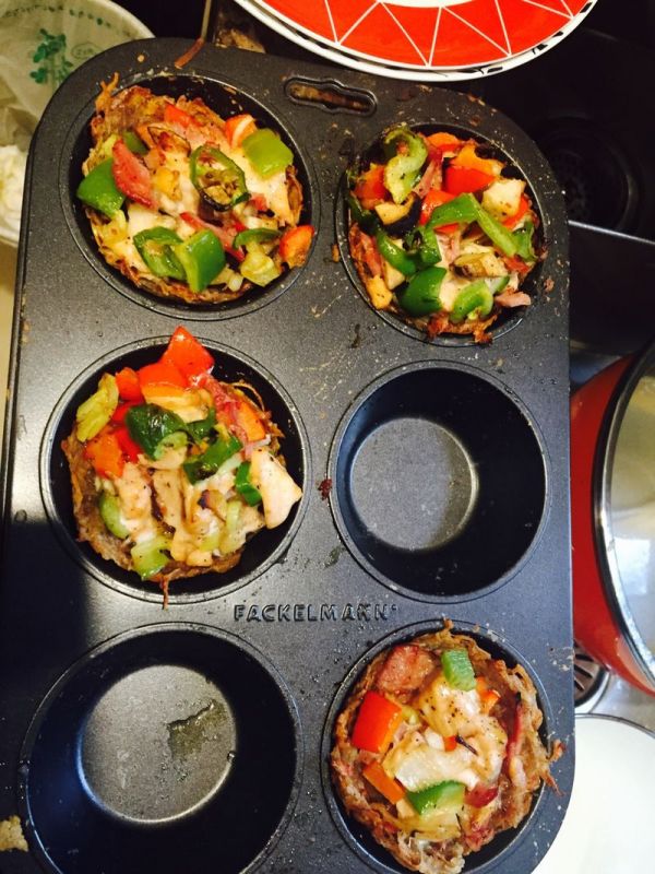 三文鱼培根土豆塔