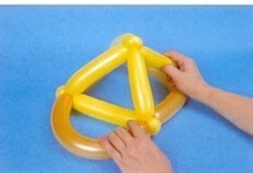 魔法气球造型教程系列之：[17]棒球帽