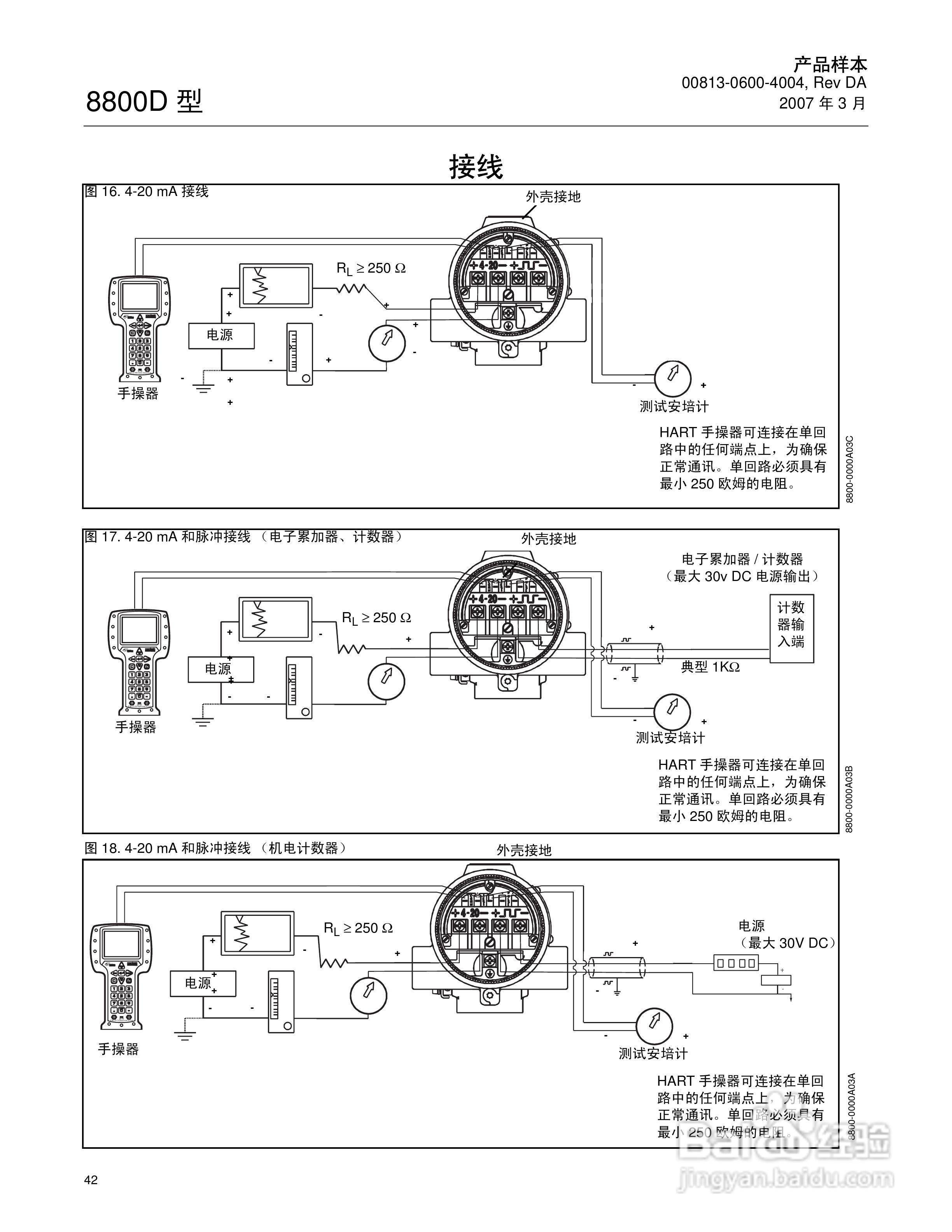 EMERSON 8800D 型涡街流量计说明书:[5]
