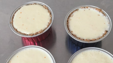 橙香鸟巢芝士蛋糕的制作方法