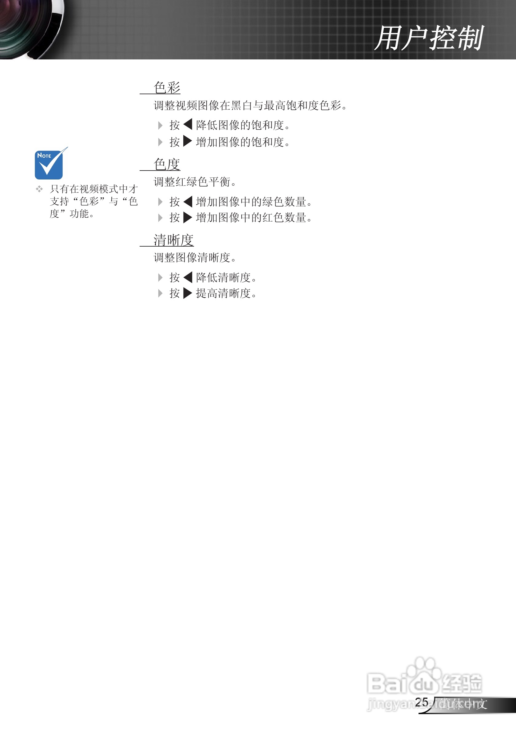 奥图码ES523ST投影机使用说明书:[3]