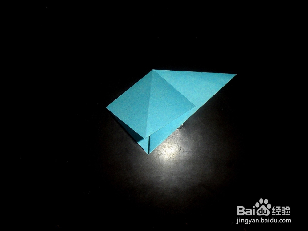 如何折叠双正方形