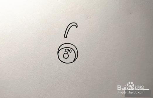 活泼的小金鱼简笔画怎么画