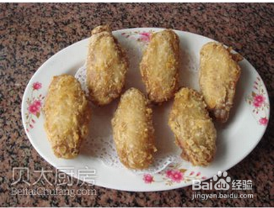 鲁菜-酥皮蒜香鸡翅的做法