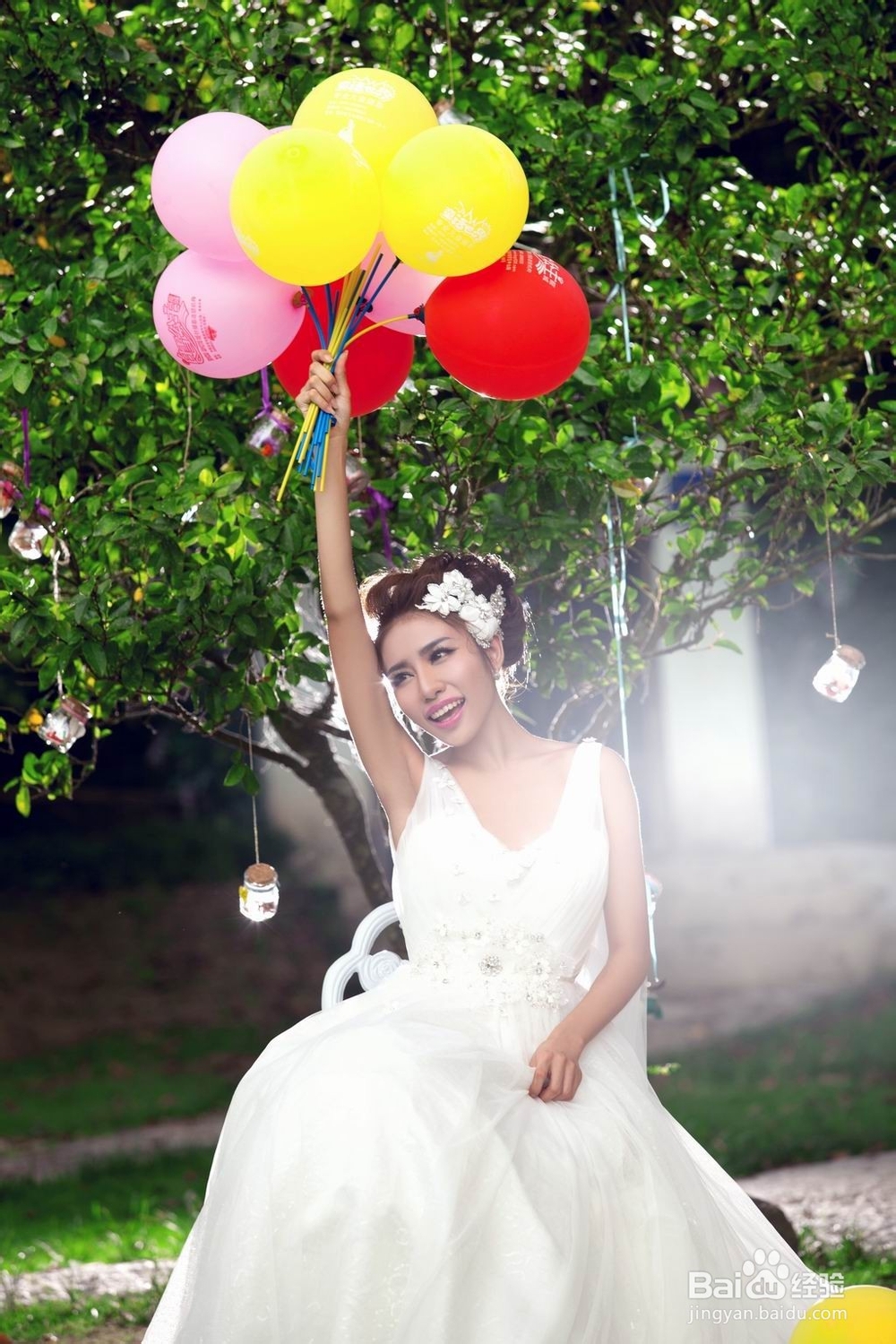 大气唯美的欧式风情新娘婚纱礼服