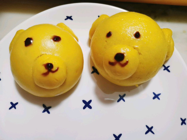 小熊馒头春游便当