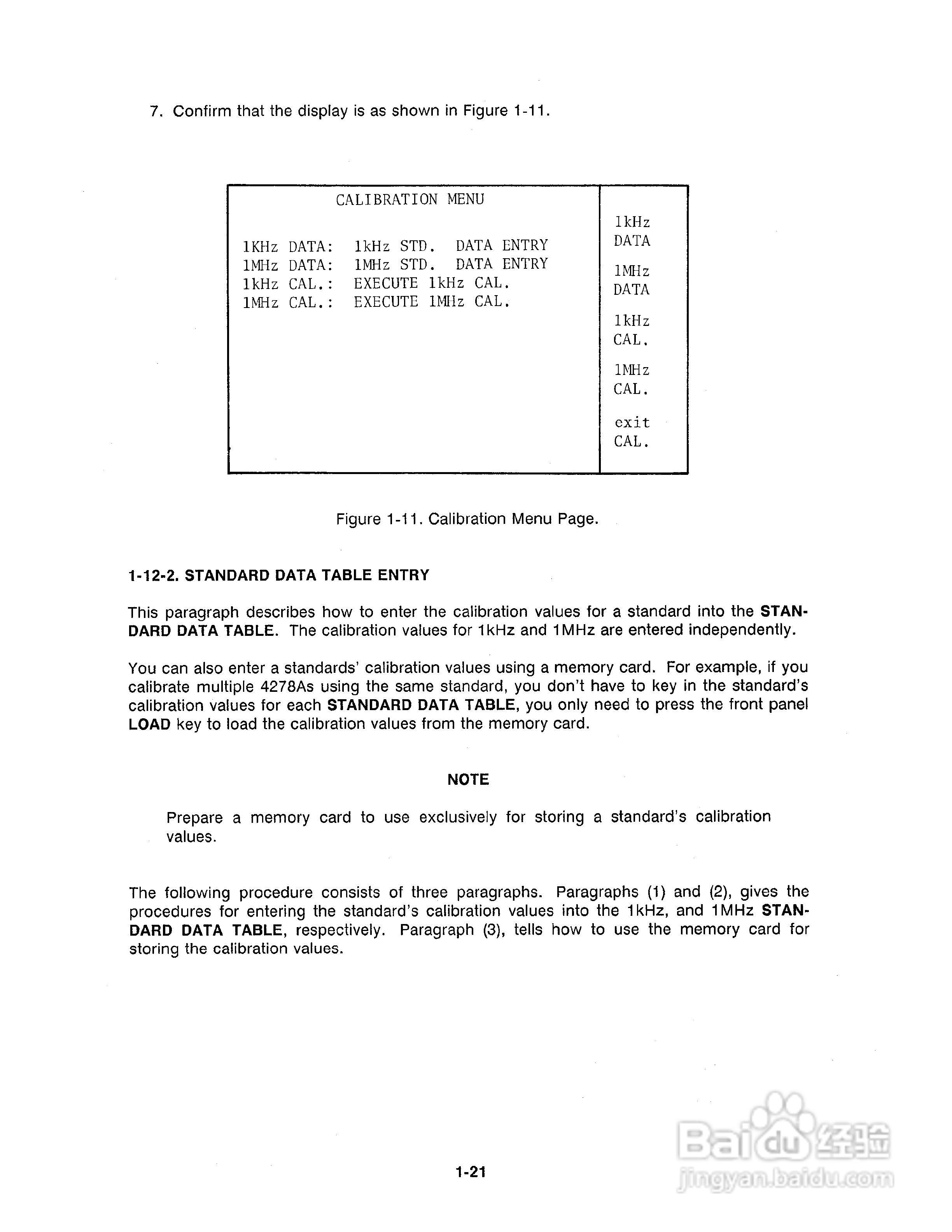 HP 4278A测试电桥使用说明书:[4]