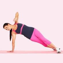 教你4个动作不用练腰也能瘦腹